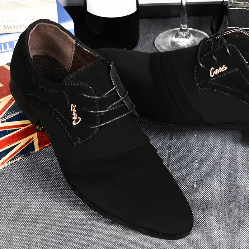 Formal Oxford Shoes for Mens Dress Shoes Man Wedding Dress Office Men Zapatillas Hombre Deportiva Mocassin Homme Sneakers