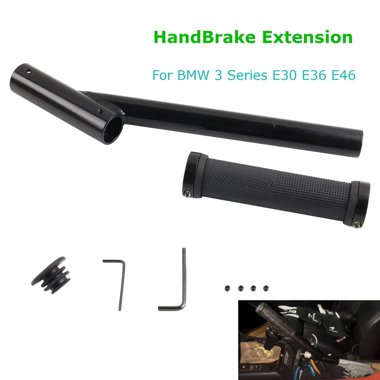 BMW E30/E46/E36/320i/325i/328i/335i/Z4용 핸드브레이크 연장 키트 내경 21mm 설치 시 대부분의 차량에 적합