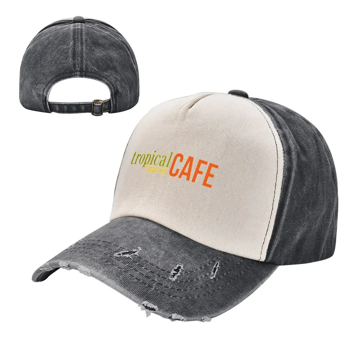 

Unisex Fashion Tropical Smoothie Racerback Washed Baseball Caps