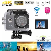 12MP Wifi Action Camera 4K 25fps Ultra HD 170D Go Waterproof Pro Sport DV Helmet Digital Motion Video Recording Camera Sport Cam 1