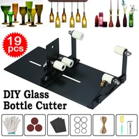 Upgrade DIY Glass Bottle Cutter Square and Round Beer Wine Glass Sculptures Cutter Tools for Glass Cutting Machine 1