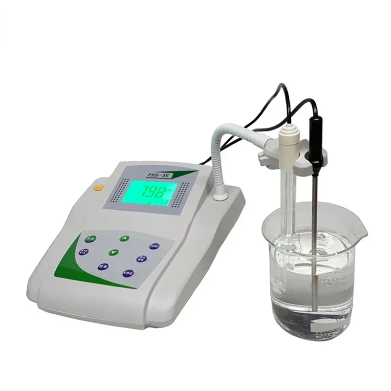 

PHS-3E Laboratory Acidometer PH Meter Digital Display Desk Acidimeter Acidometer Microcomputer Type Desktop PH Meter PH Meter