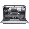 EdgeStar DWP63 21-5/8 Inch Wide 6 Place Setting Countertop Dishwasher - Silver 5
