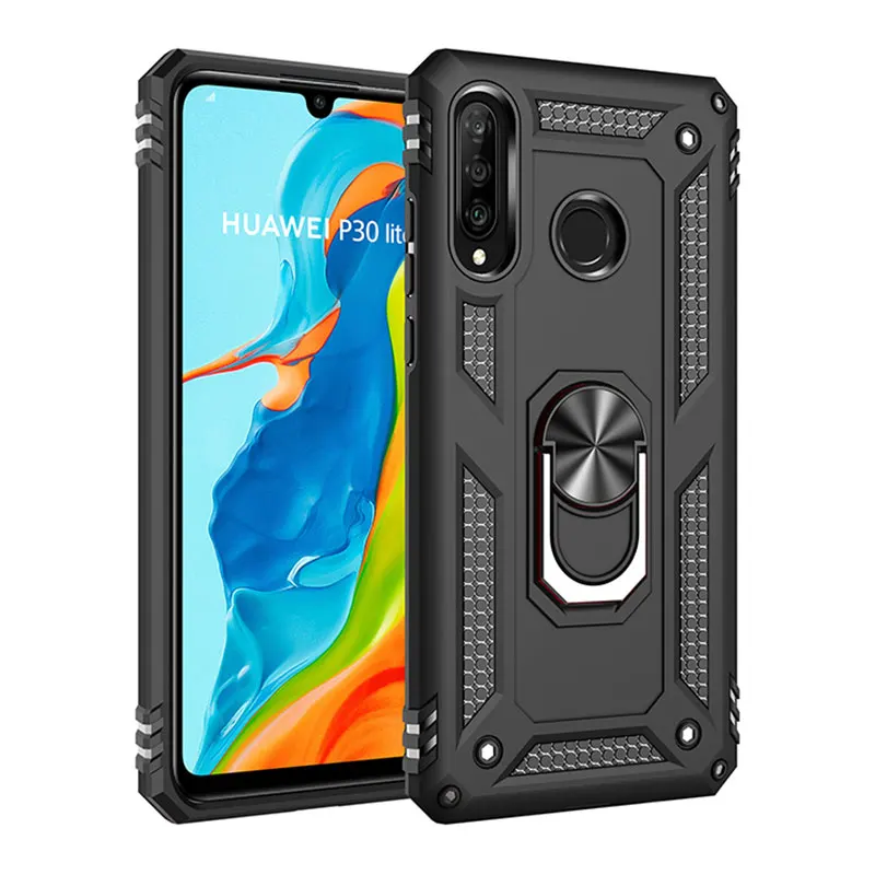 Shockproof Ring Holder Armor Phone Case Cover