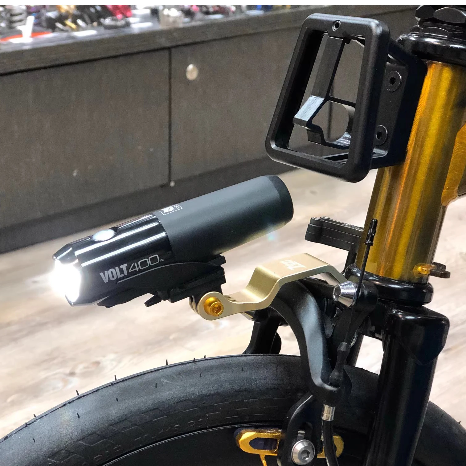 TRIGO Headlight Front Flashlight Mount Sport Camera Holder