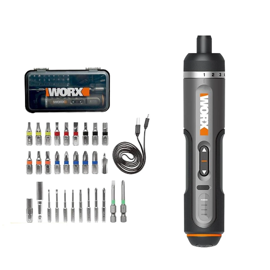 Wx242 Upgraded Screwdriver ,worx Rechargeable Power Tool Set - Electric .