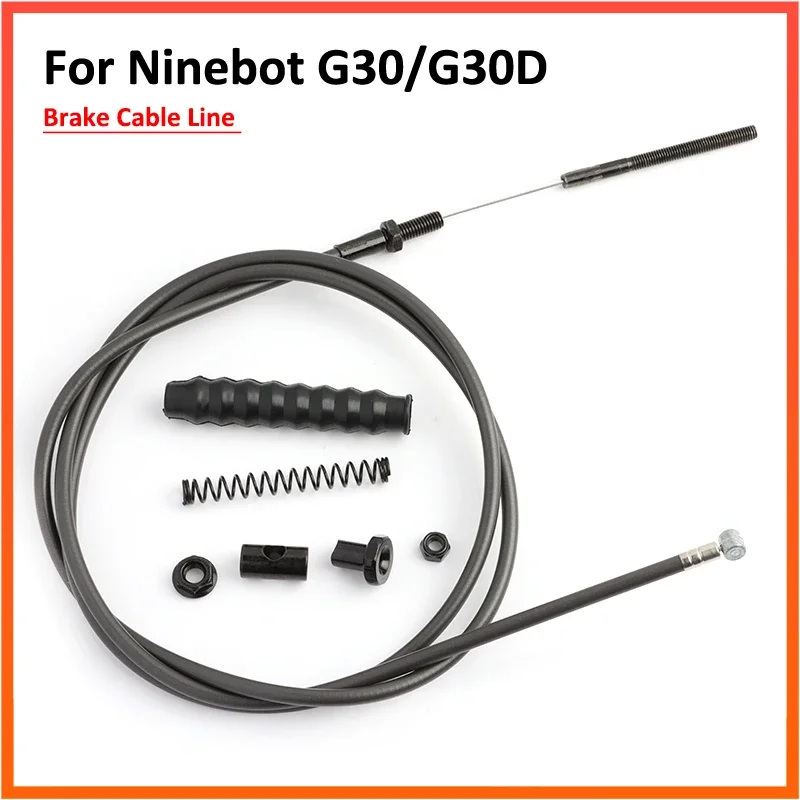 1Set Brake Cable for Ninebot MAX G30 G30D KickScooter G30LP Electric Scooter Front Wheel Brake Wise Line Assembly Parts