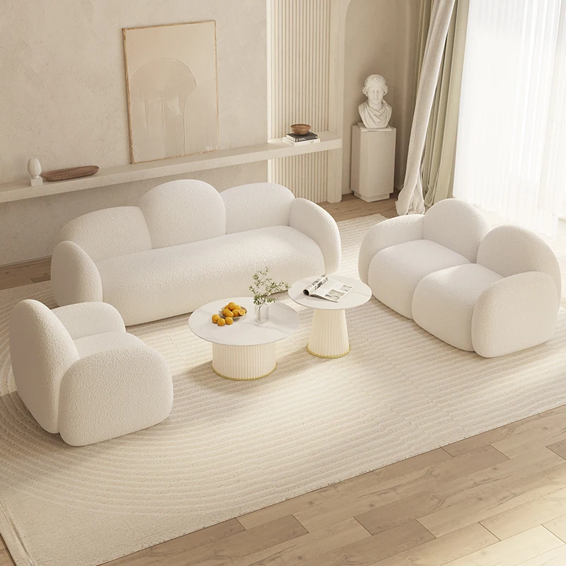 

Luxury Salon Sofa Cloud Couch Bedroom Outdoor Lazy Modern Sofa Recliner Daybed Hotel Lounge Muebles Garden Furniture Sets