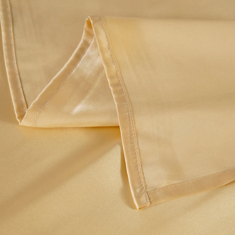 22mm Silk Flat Sheet 1PC 100% Mulberry heavy Silk Solid Color Custom order is acceptable ls0114-190619 4