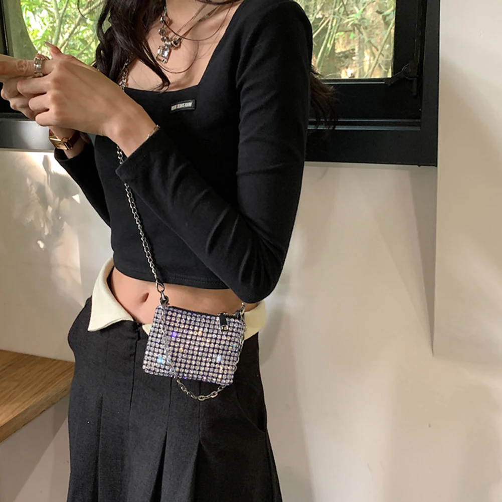 K・S＝ロットルフ、SYMBOL、海外版超希少レゾネ、新品額付 Luxury Chain Satchel Ladies Diamond Zero Wallet Bags Fashion