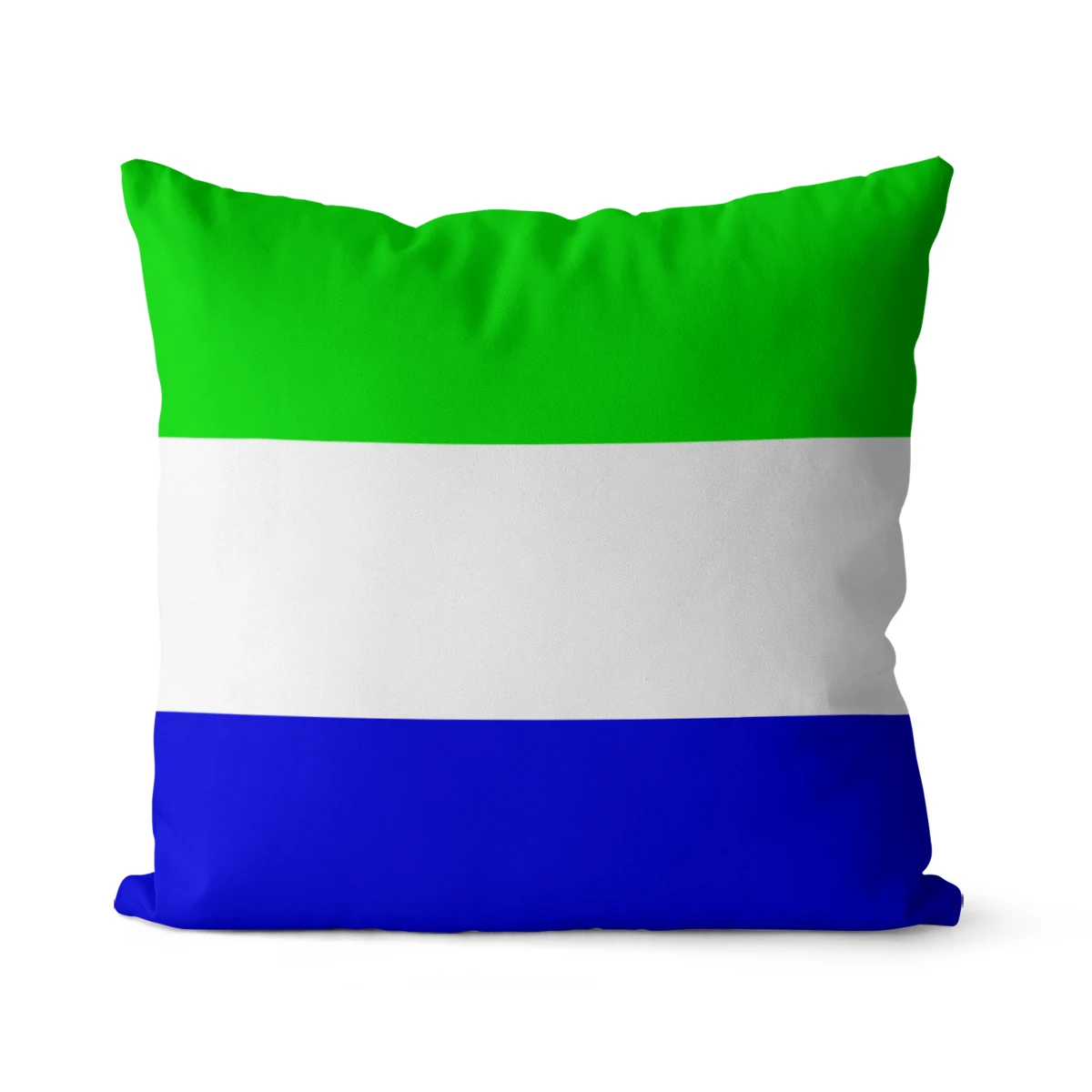 

WUZIDREAM Home Decor Cushion Cover Sierra Leone Flag Pillow Cover Decoration Pillow Case Decorative Throw Pillow Cover