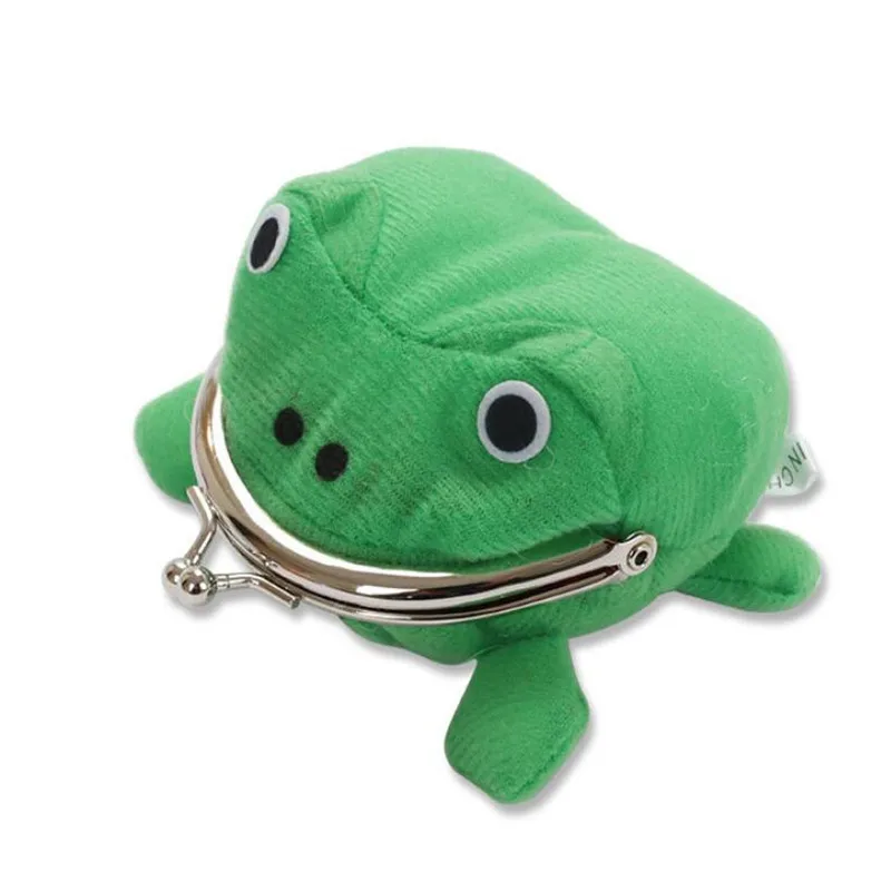 Coin Purse Coin Wallet Plush Coin Purse Frog Purse 1PCS Frog Wallet Anime Cartoon Coin Holder Money Bag Small Pouch