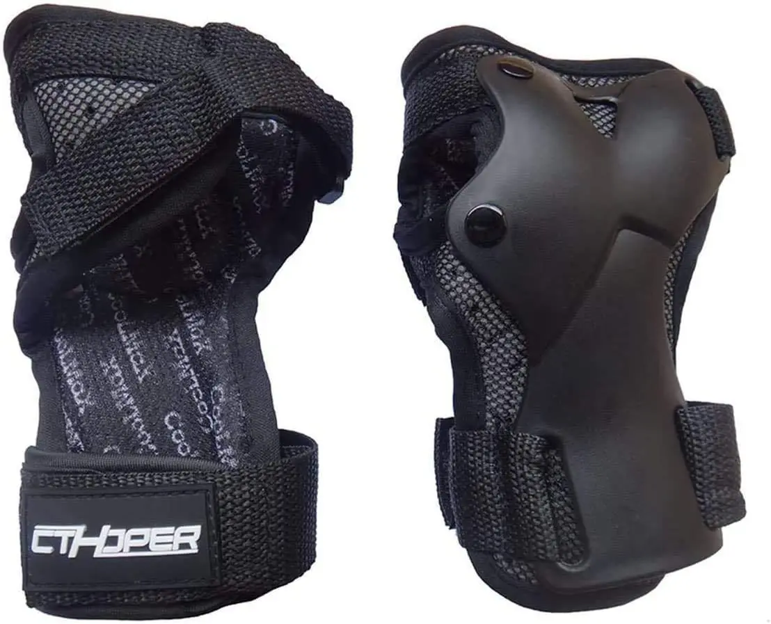CTHOPER Wrist Guard Sports Protective Gear Wrist Support for Roller Skates Skateboard Skiing Snowboard Cycling Scooter Riding