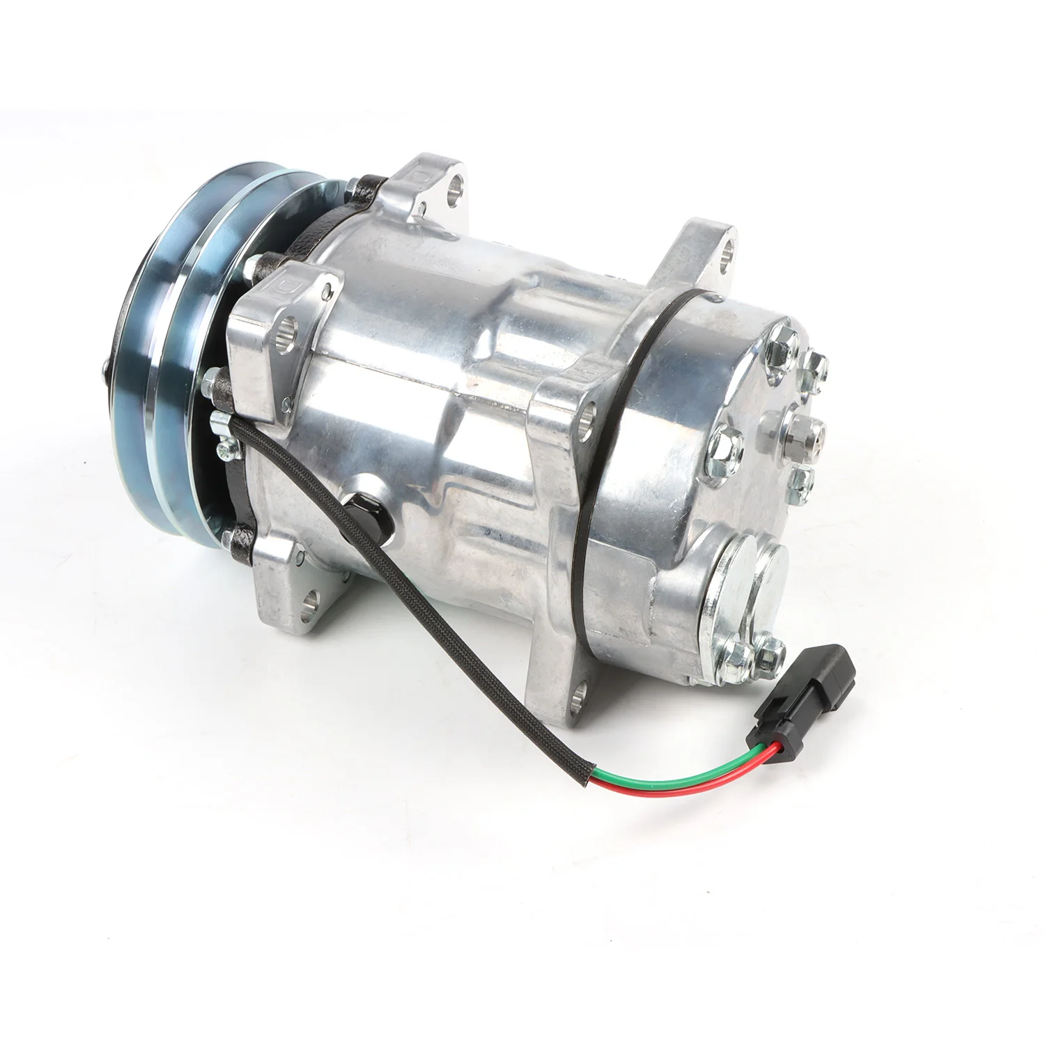 1 STÜCK Klimaanlagenkompressor 4649606 14506862 15082742 für EC120D EC140B EC140C ECR145E ECR235C Bagger – Detail 7