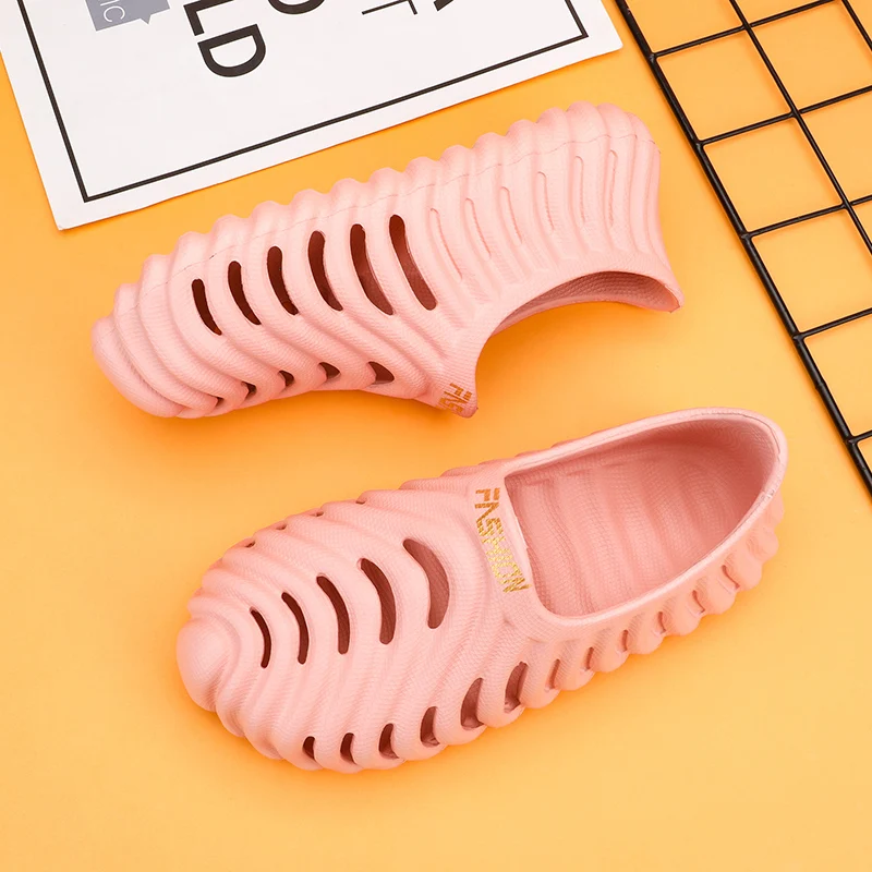 صنادل رجالية عصرية من مادة إي في إيه، أحذية شاطئ مريحة وخفيفة الوزن للرجال، أحذية مائية غير قابلة للانزلاق، أحذية رياضية كاجوال للمشي قابلة للتنفس