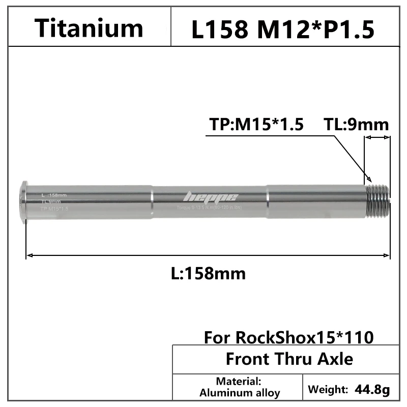 L158 M15x1.5 TL9