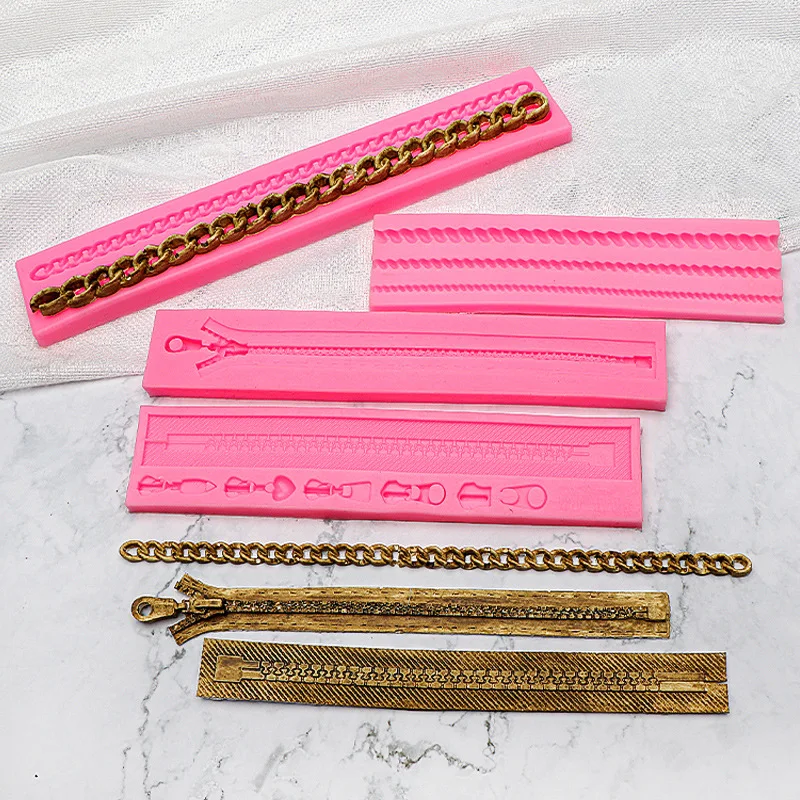 

DIY Tools about Cake decoration Strip bag Chain straps Liquid Silicone Cake Mold/Pastry Mould/Jello Pudding/Chocolate Molds/Ice