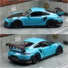 KiNSMART Toy Car Model 1/36 Porsche 911 GT2 RS Super Racing Alloy Diecast Miniature Vehicle Collection Gift For Children Boy Kid 3