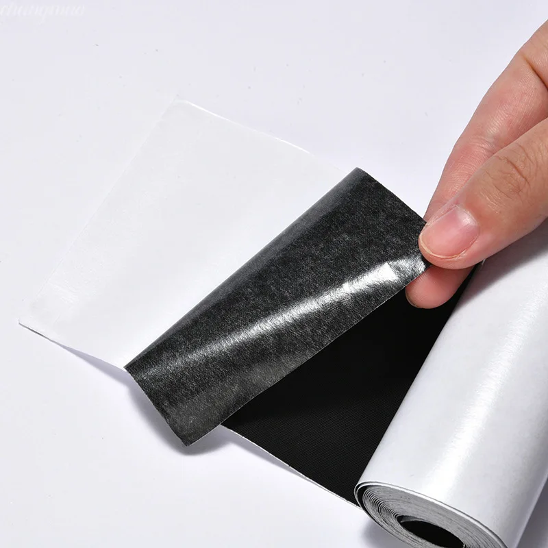 Nylon Cloth Black Self Adhesive Patches Down Jackets Clothes Stickers DIY Garment Repair Broken Knee and Elbow