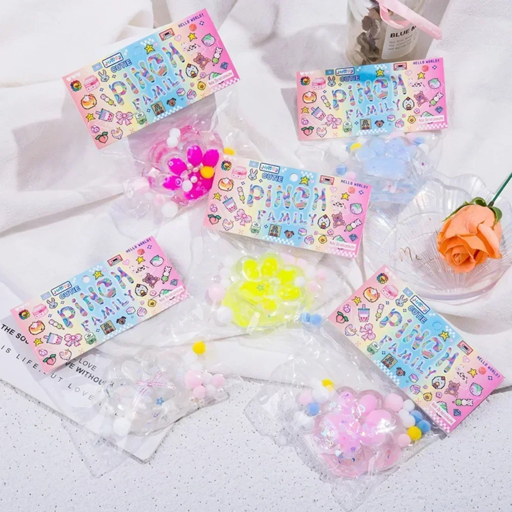 New Soft Sticky Stress Relief Relax Toys Squeeze Cat Paw Toys Decompressing and Pinching Cat Paw Pinching and Decompressing Toy 2