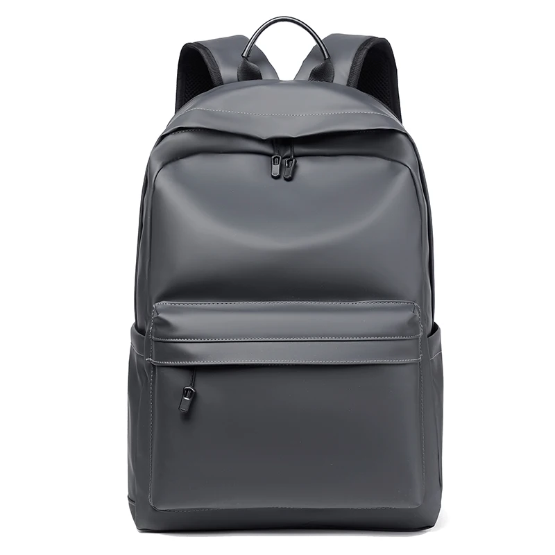 Men's and Women's Business Notebook Backpack, PU leather, Simple, Waterpro，bag，Man backpack