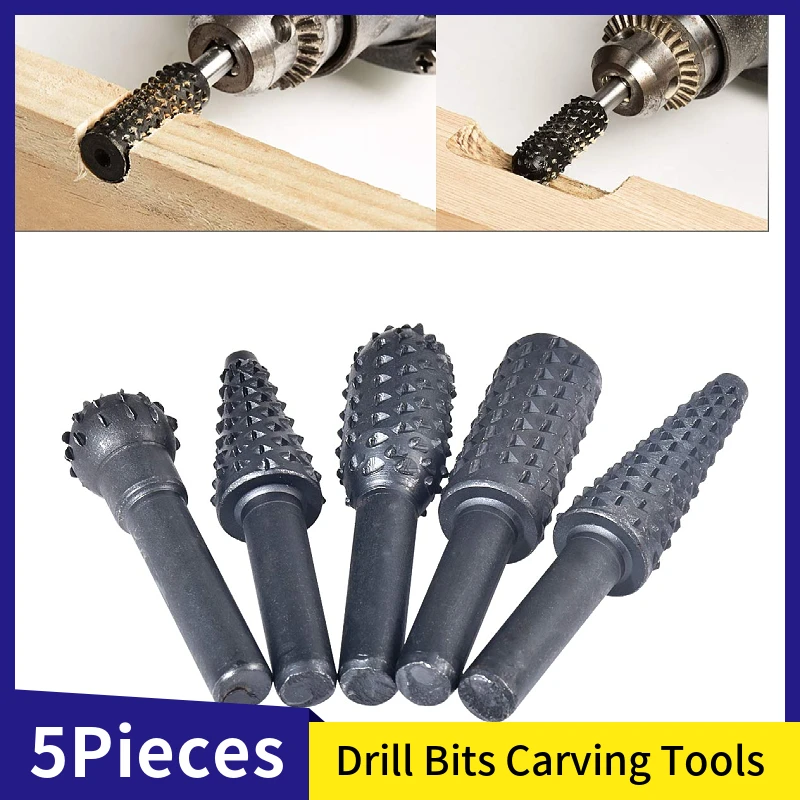 Set Punte Trapano Bava Diamantata Di Precisione Per Incisione Incisione