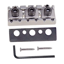 

Electric Guitar Locking Nut 42.5mm String Lock With Allen Wrench For Floyd Rose Zinc Alloy Locking Nut Guitars Parts Accessories
