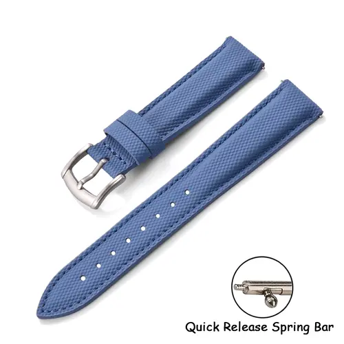 New Coated Sailcloth Strap 18/19/20/22mm Sport Fabric Waterproof WristBand Universal Accessories For Smart Watch Huawei/Samsung - Image 17