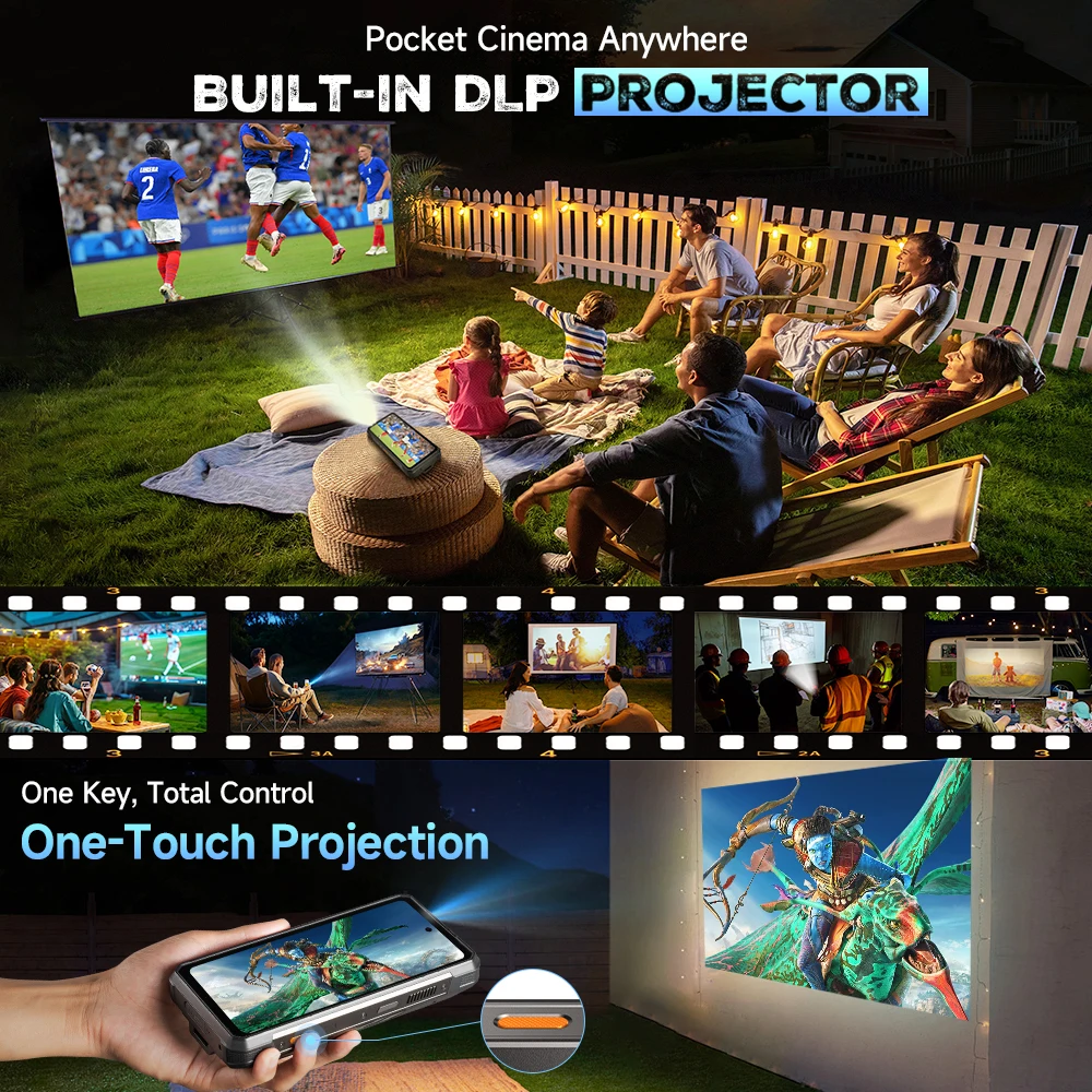 新品】Ulefone AI スマートフォン Armor 34 Pro 5G 25500mAh