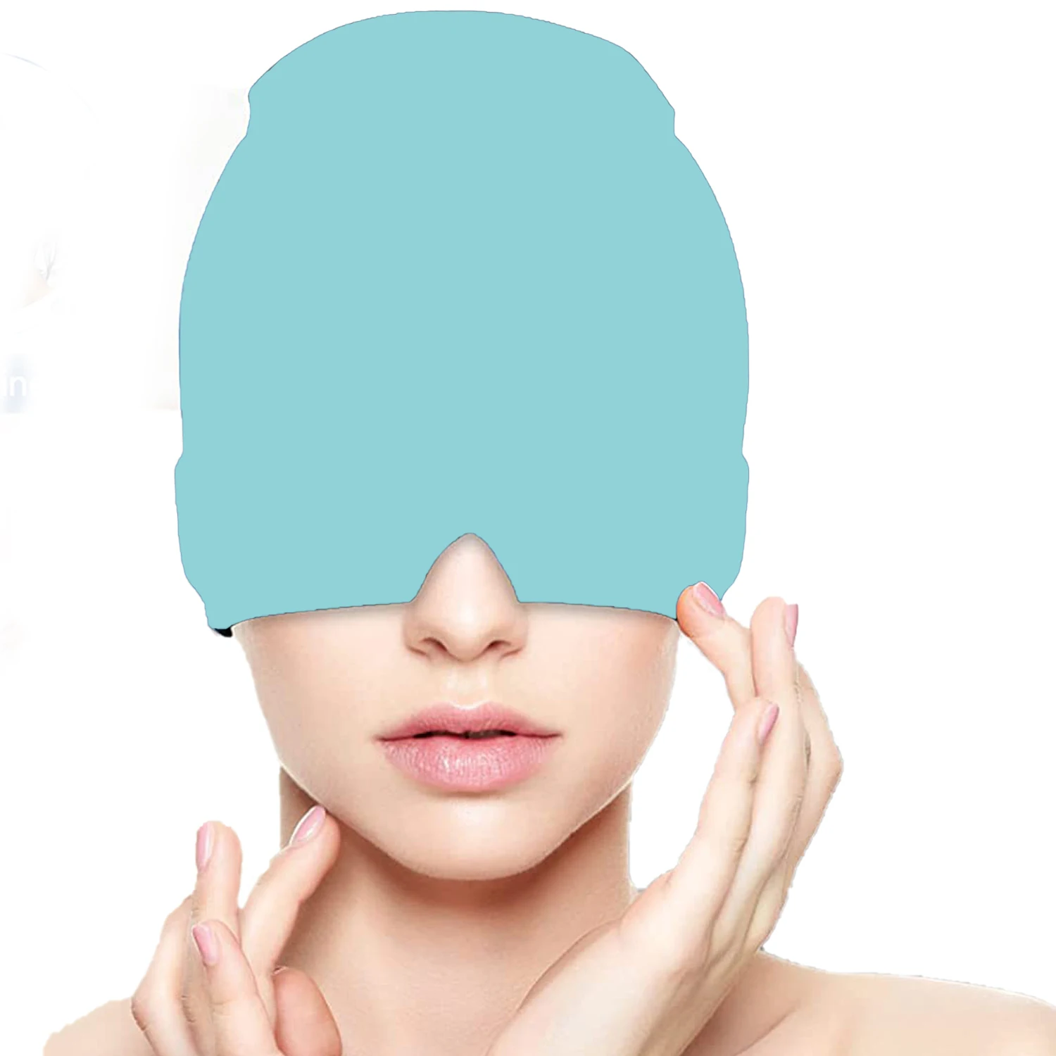 Gel Hot Cold Therapy Headache Migraine Relief Cap For Chemo,Sinus,Neck thumbnail 5