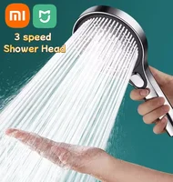 Xiaomi MIJIA High Pressure Shower Head 13cm Panel 3 Modes Water Saving Spray Nozzle Massage Rainfall Shower Bathroom Accessories 1