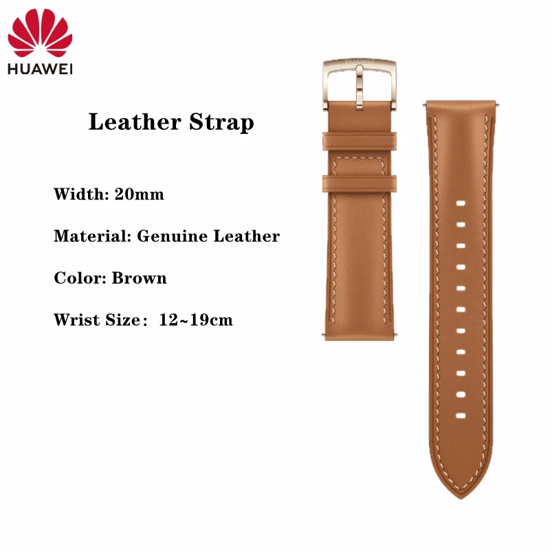 Premium Calf Leather & Silicone Sport Watch Strap - 20mm, Women's Collection