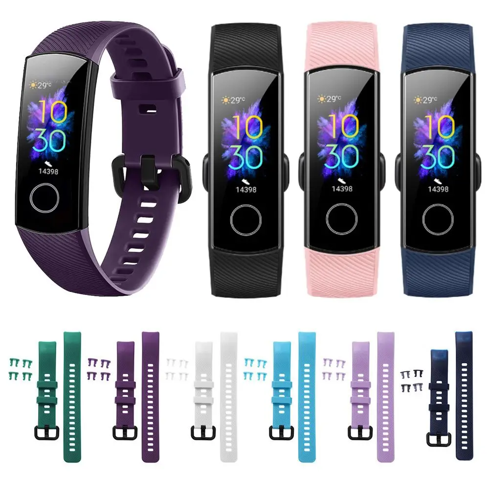 Silicone Replacement Watch Strap For Fitness Tracking