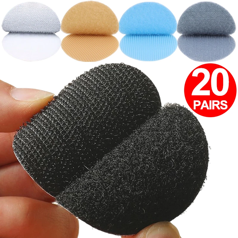 20 Pairs Sofa Cushion Fixing Stickers Self Adhesive Fastener Hook Loop