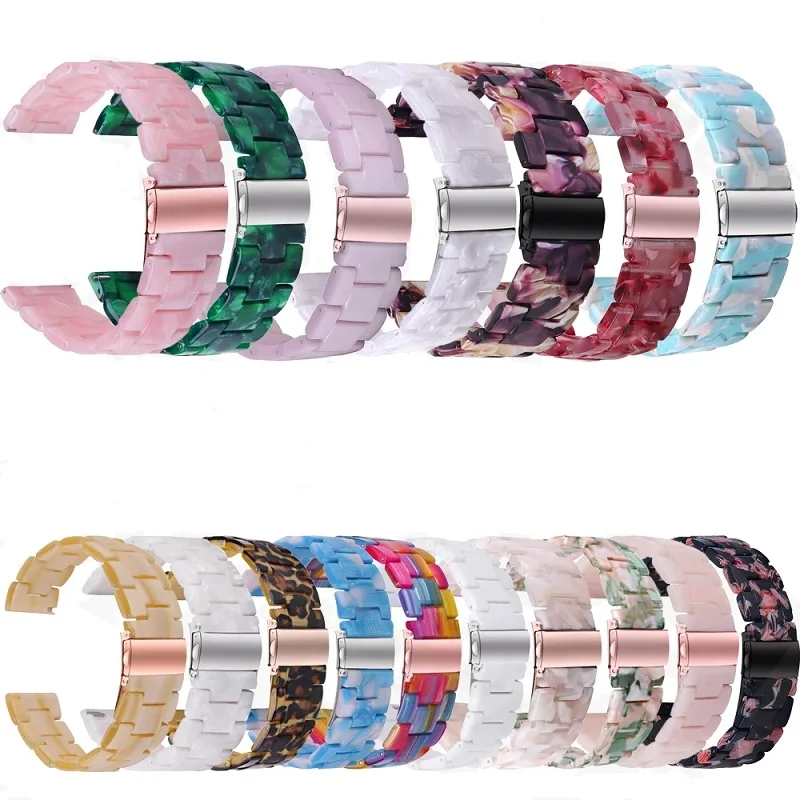 Bracciale Con Cinturino In Resina Per Samsung Galaxy Watch5/4 40 44Mm/4 Classic 42 46Mm Smart Watch Cinturino Da Donna Cinturino Galaxy Watch5 Pro