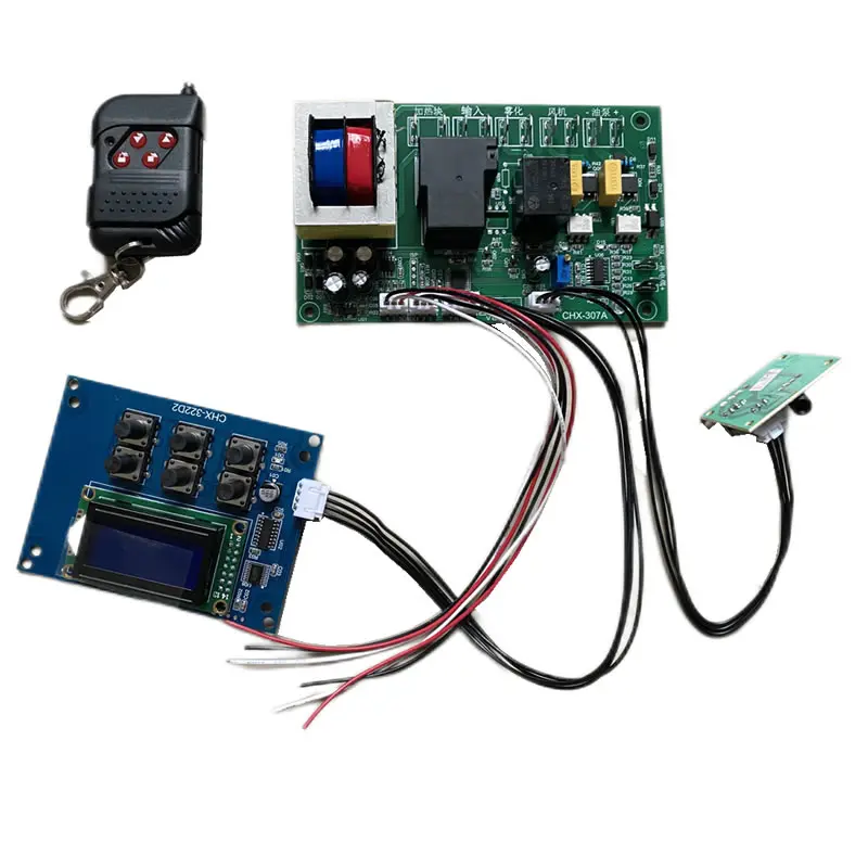 CHX-302B CHX-307A 1500W 3000W Remote Control Fog Machine Constant Temperature Electronic Fog Machine Motherboard Board mini smoke machine