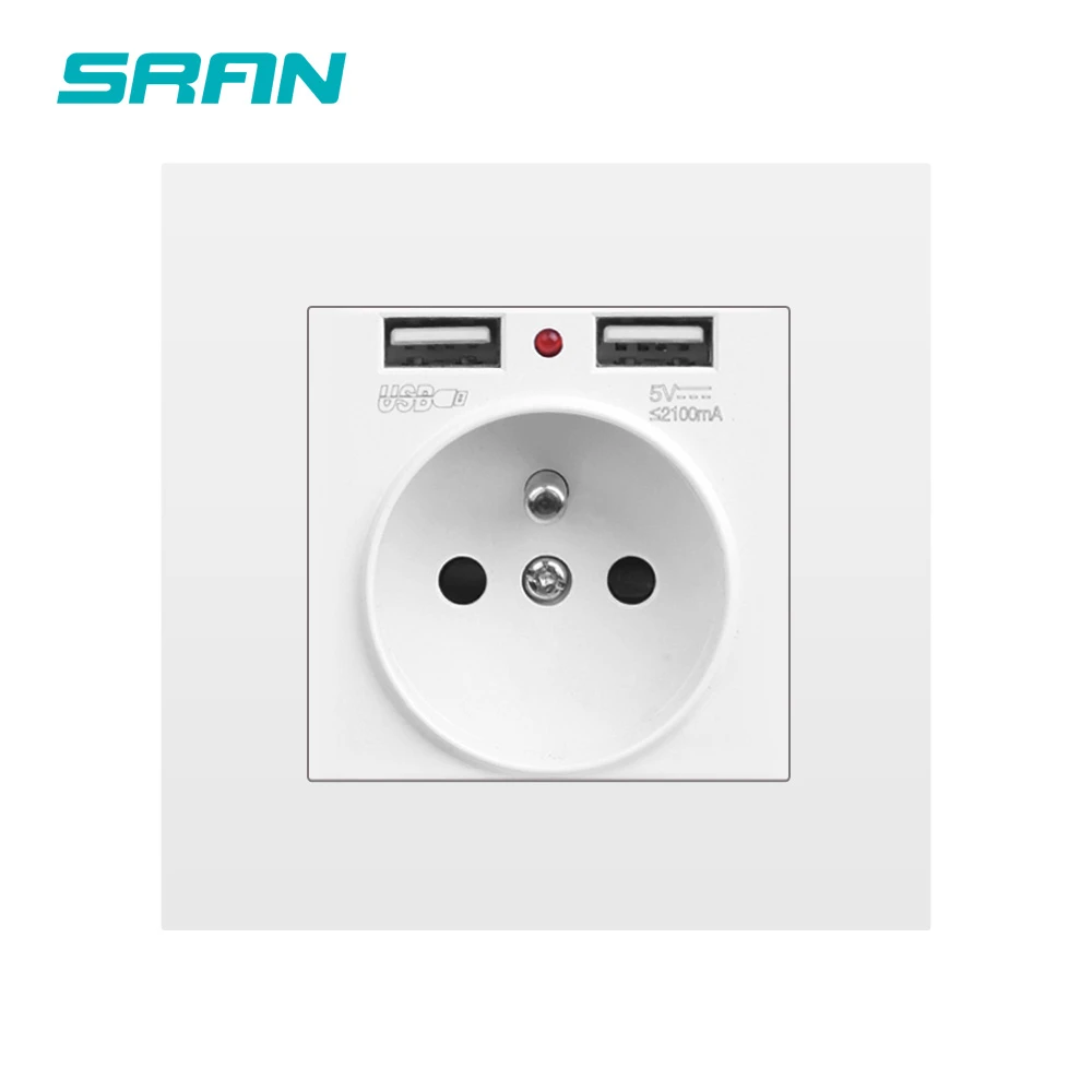 Socket Usb Plug Wall French Wall Socket Usb Power Sockets Plugs