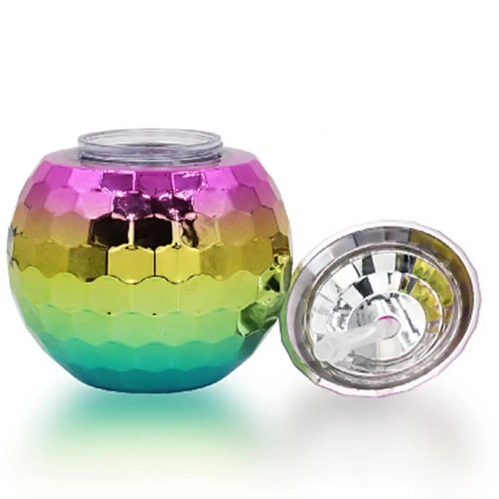 600ML Mirror Disco Ball Cups Flash Disco Ball Cups Cocktail Glasses Bar Nightclub Party Wine Glass Drinking Beer Mugs Tumbler
