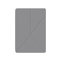 Premium Magnetic Smart Book Cover for Galaxy Tab S9 FE Plus Ultra - 2023 Edition (Gray)