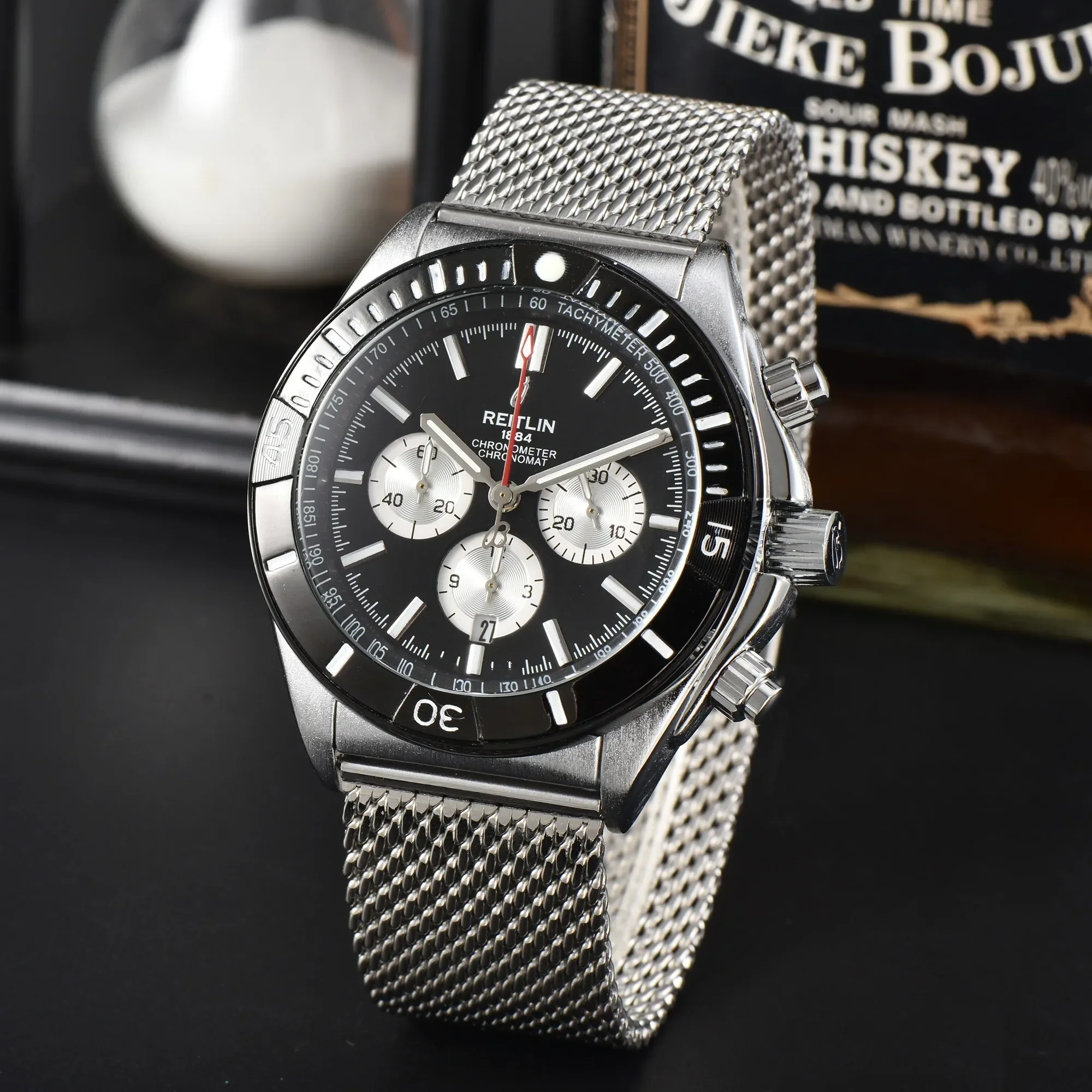 

Top Breitling Watches For Mens Luxury Top Time Style Sport Automatic Date Wristwatch Business Chronograph Quartz AAA Male Clocks