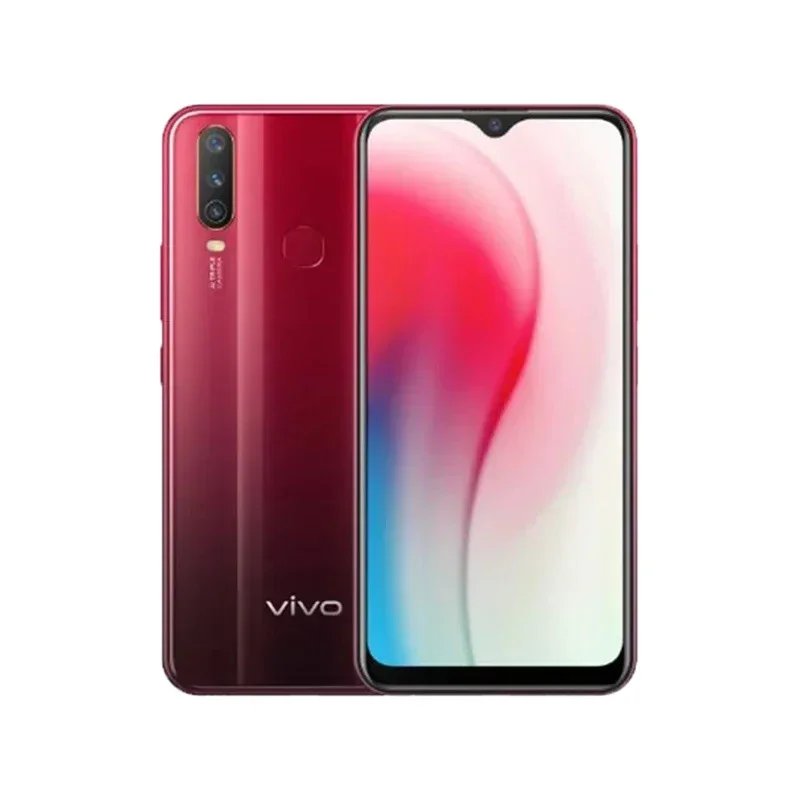 Vivo Y17 4G SmartPhone Global firmware Android MediaTek MT6765 6.35-inch screen Face + fingerprnit ID 4GB 128GB Used Phone 6