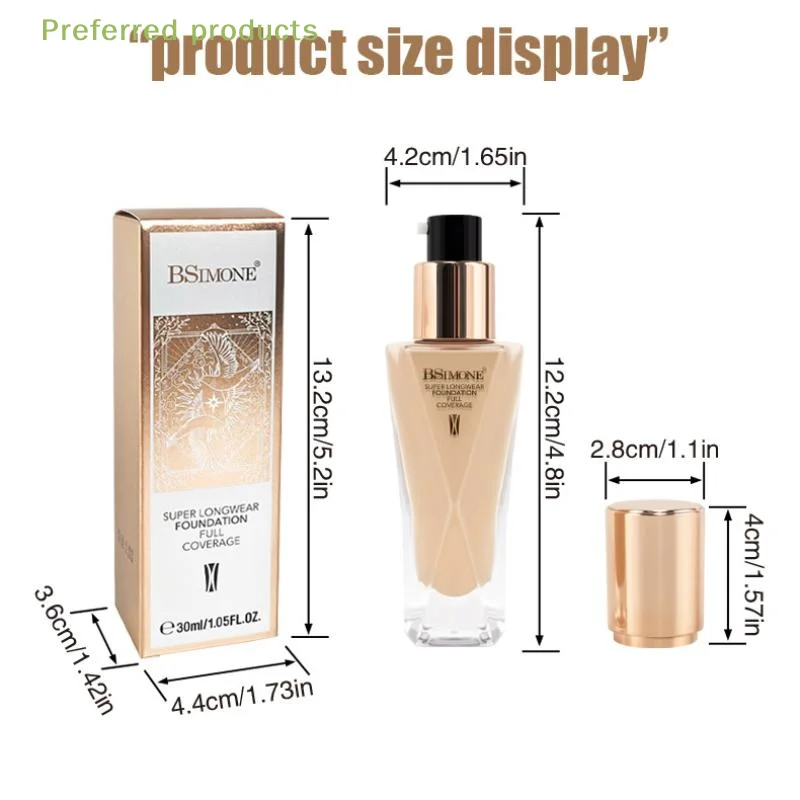 Liquid Foundation Waterproof Pore-minimizing Long-lasting Bb Cream_voghion.com