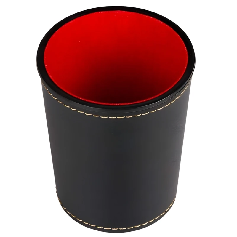 Dice Cup Leather Dices Shake Container