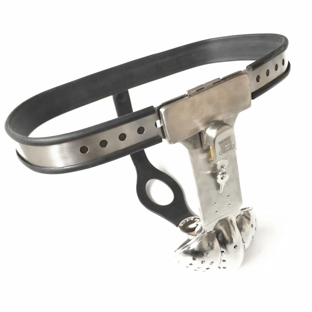 Nouveaux dispositifs de chasteté en acier inoxydable ceinture masculine en  forme de T avec bouchon de perle anale amovible cathétérisme bouchon