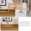 Reception Counter Desk, Modern Retail Counter with Drawers, Front Desk Reception Room Table for Checkout Office/Beauty Salon 6
