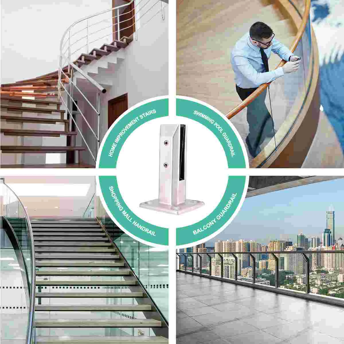 Рисунок 4 - Стеклянный зажим из нержавеющей стали