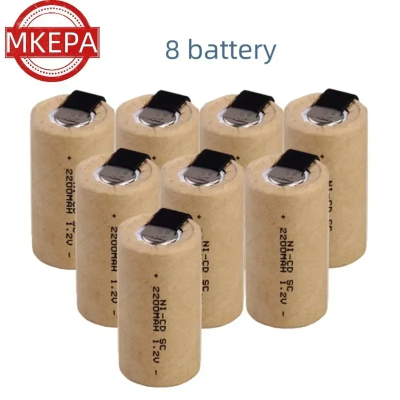 8pcs battery