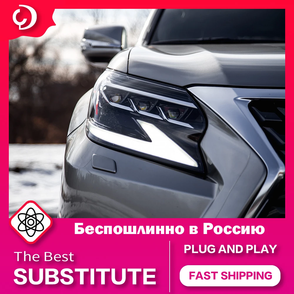 Akd Car Styling Headlights For Gx400 Gx460 Head Lamp 20142020 Led Headlight Drl Head Lamp Led