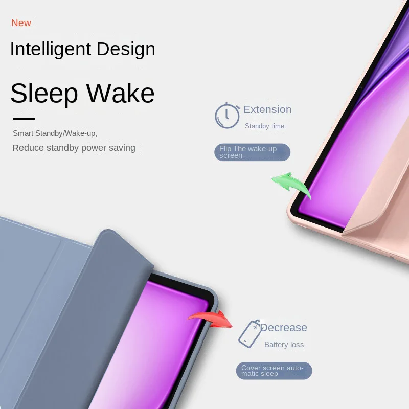 Magnetic Fold Stand Silicone Back Cover