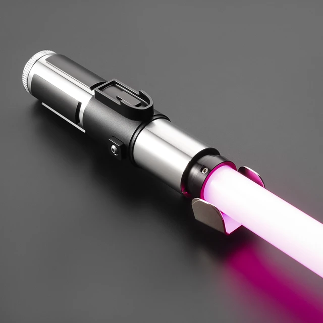 THYSABER Metal hilt Heavy Dueling Pixel Qui-Gon Jinn Lightsaber Smooth  Swing LED Color Changing - AliExpress